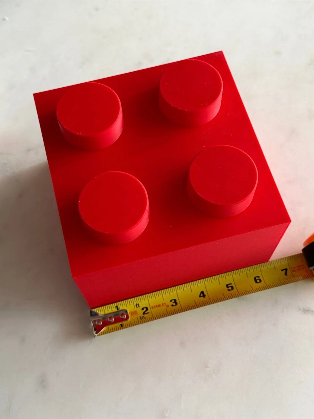 3D Printed Red Giant Oversized Building Block